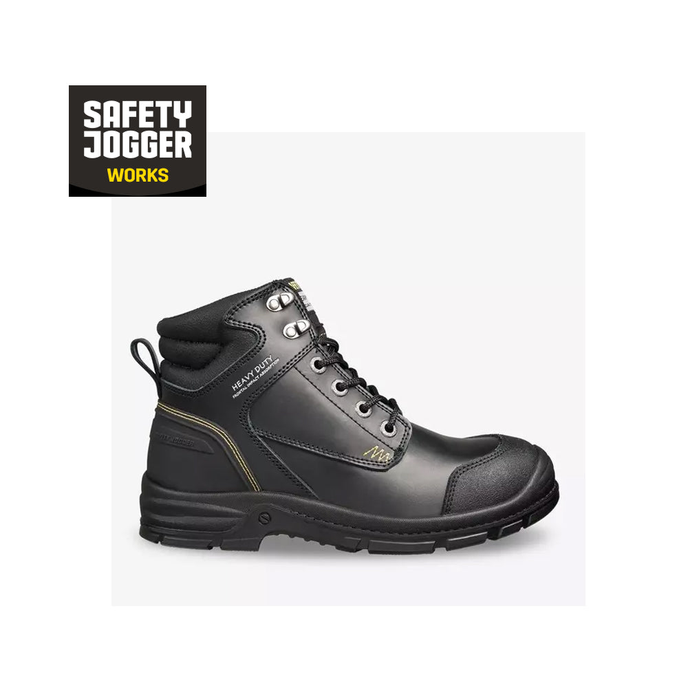 Safety Jogger Worker Plus S3 Leather Steel Toe Safety Boots