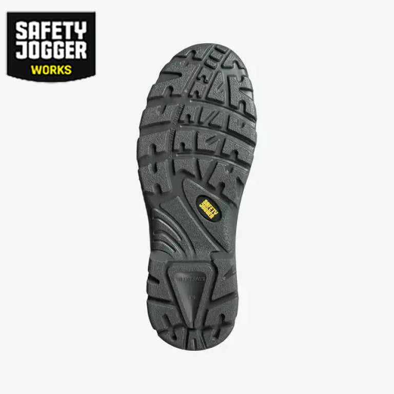 Safety Jogger EOS S3S Mid-Cut ESD Leather Metal-Free Safety Boots