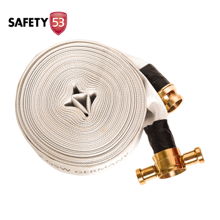 Safety 53 High Pressure 2.5 Inch Fire Hose Pipe 30m