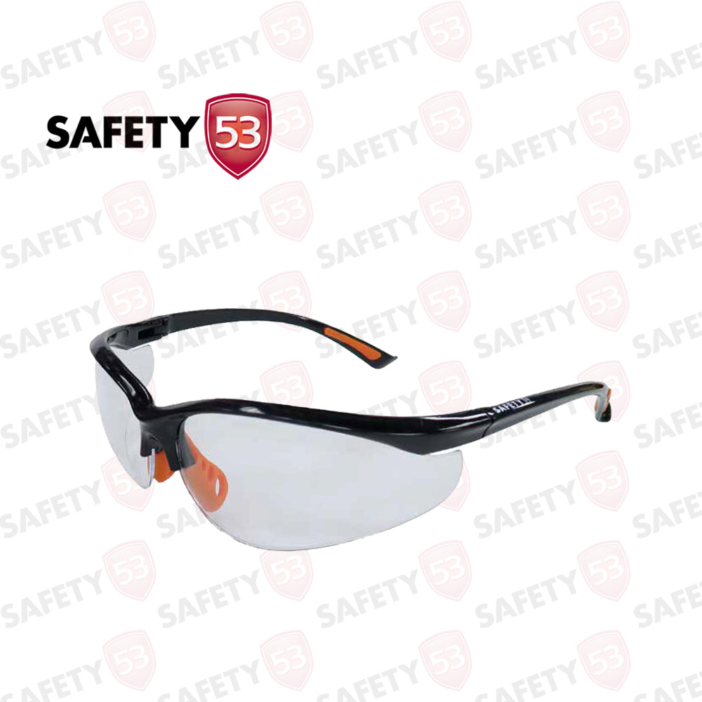 BESTFIT HS-2210 Wraparound Impact Resistant UV Safety Glasses