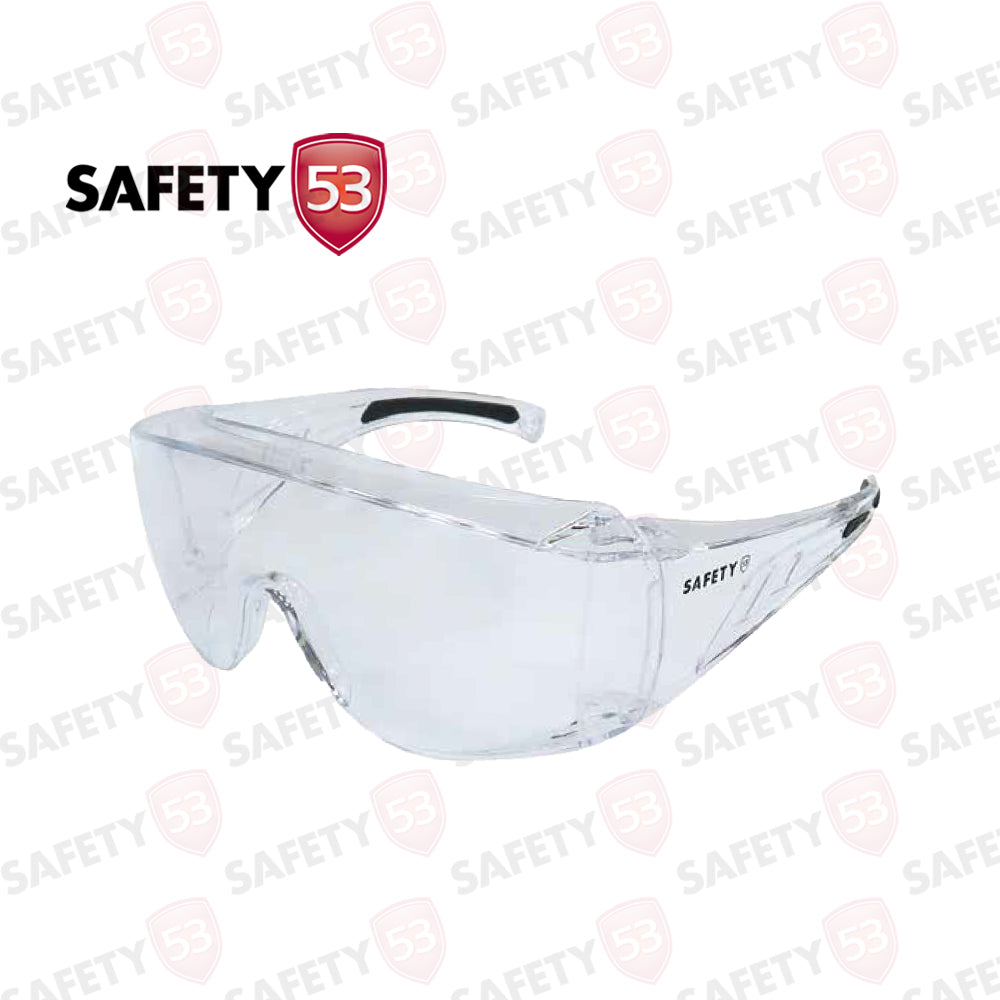 Universal HS-2252 Over-the-Glasses Safety Spectacles with UV Protection Lenses