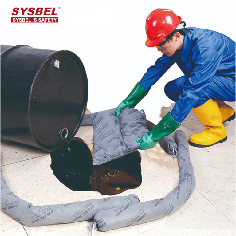 Sysbell 20 Gallon Universal Spill Kit with Poly-Overpack Salvage Drum