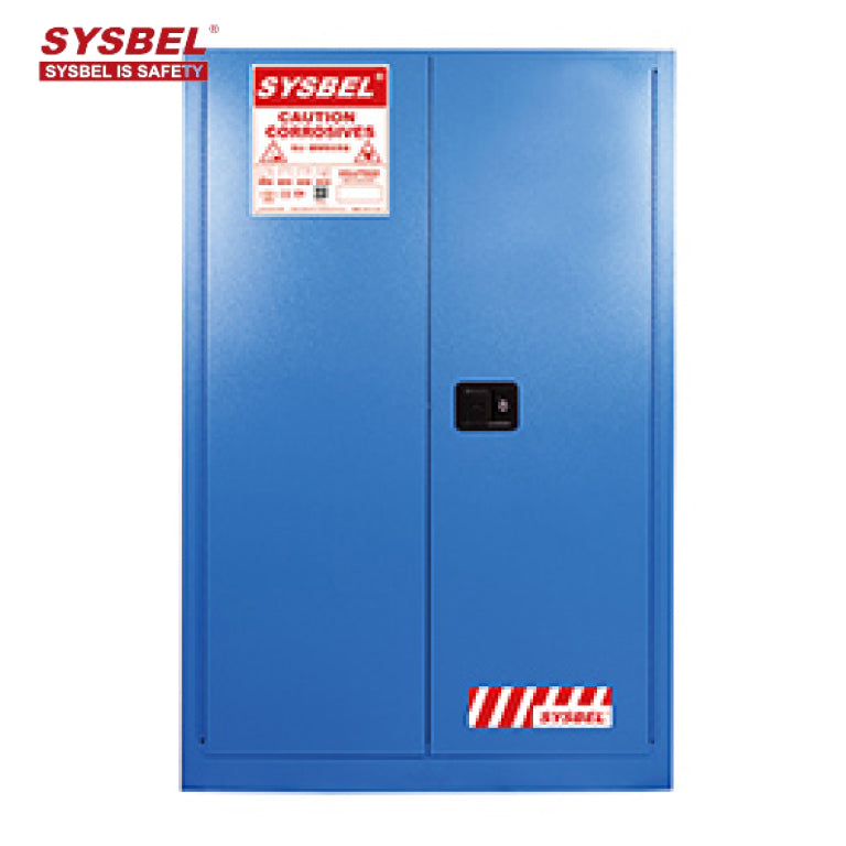SYSBEL 45 Gallon Double Door Corrosive Liquid Safety Cabinet