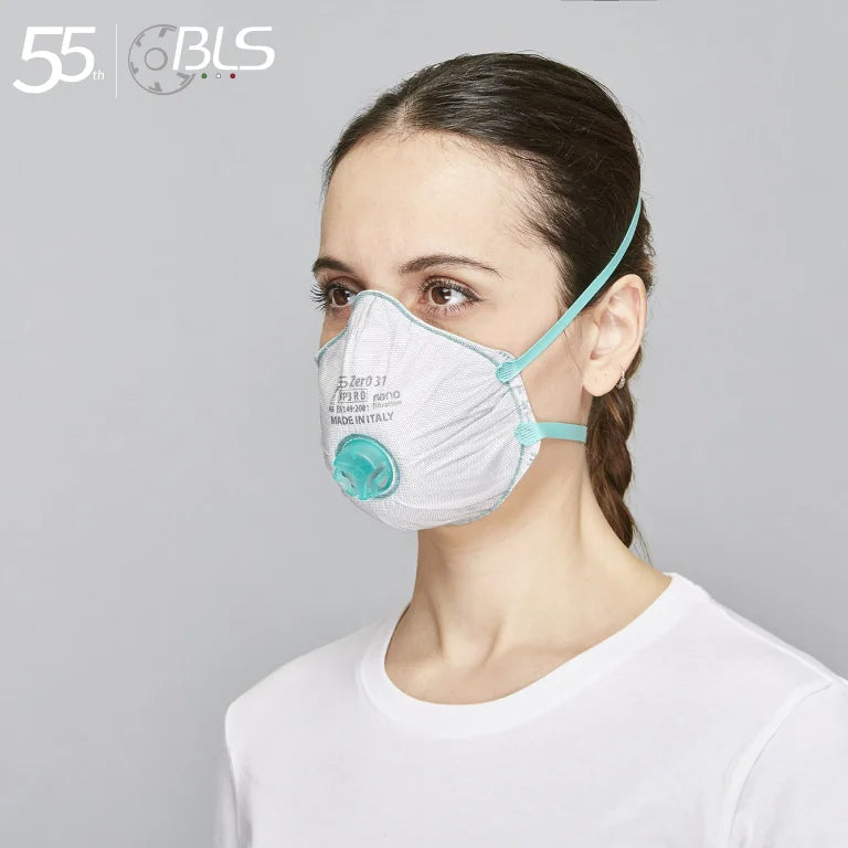 BLS Zero 33 FFP3 Valveless Respirator Mask for Maximum Filtration
