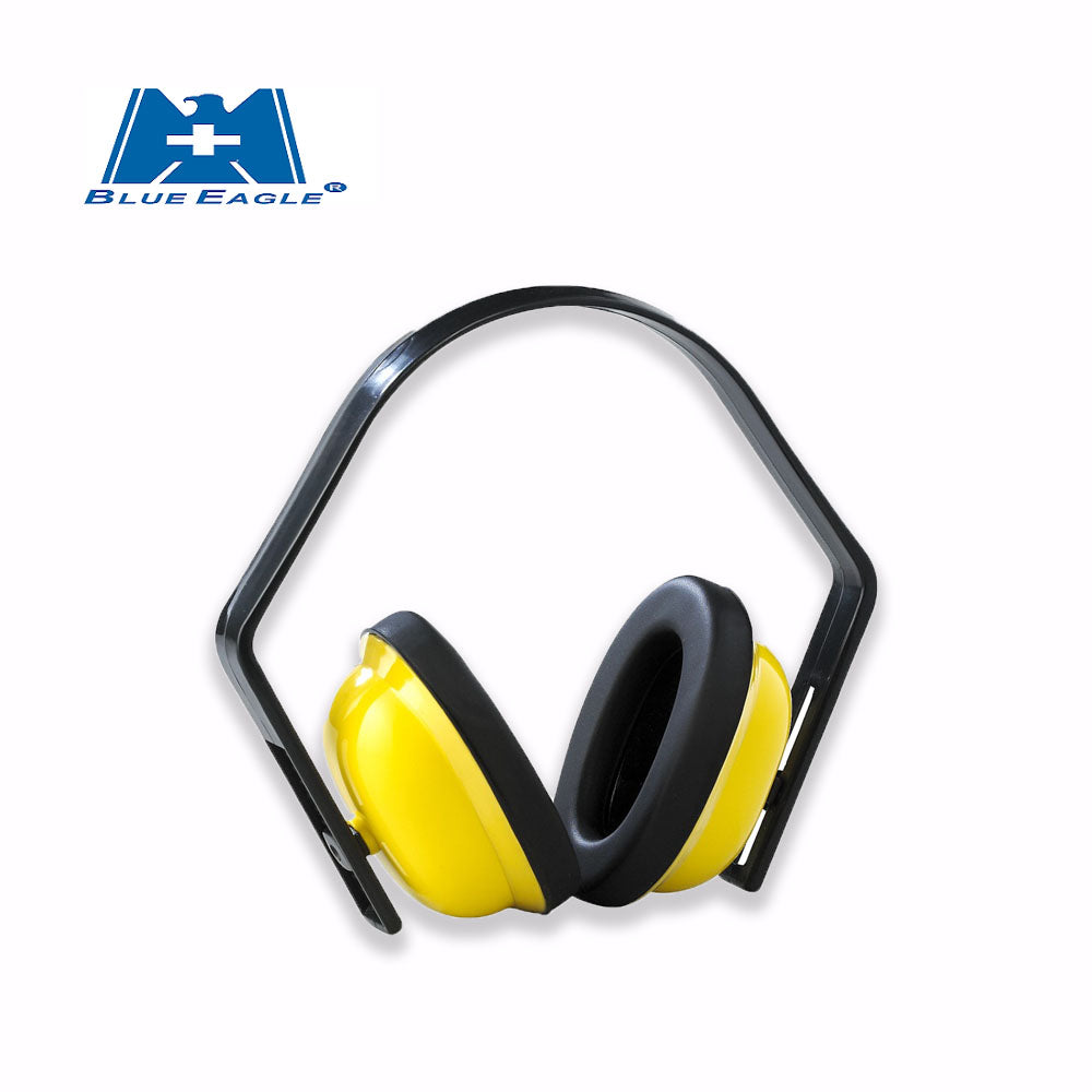 Blue Eagle EM62 Lightweight High-Visibility Yellow Safety Earmuffs