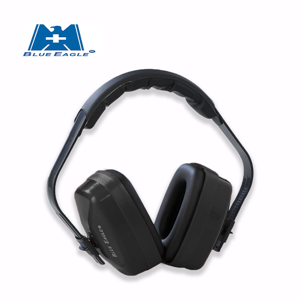 Blue Eagle EM92BK Industrial Safety Earmuffs 24dB Noise Reduction