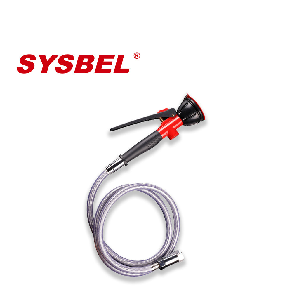 SYSBEL WG7011R Deck Mounted Stainless Steel Emergency Drench Hose Station