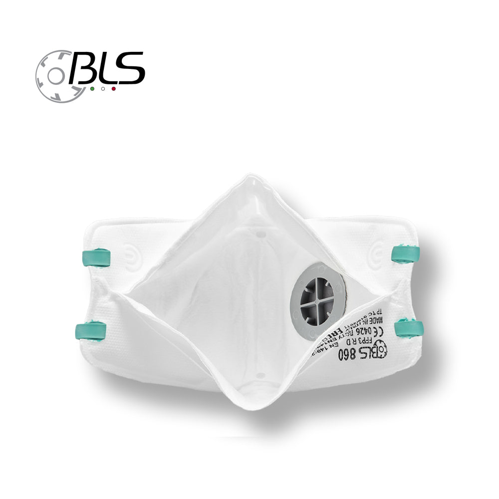 BLS 800 Flickit FFP3 Disposable Mask with EOLO Exhalation Valve