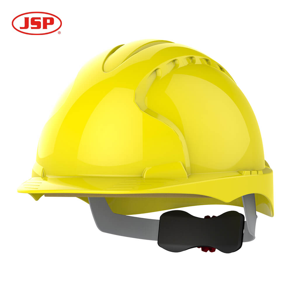 JSP EVO 3 Industrial Safety Helmet with Revolution Wheel Ratchet