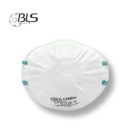BLS 128BW R D FFP2 Disposable Ergonomic Facepiece Respirator