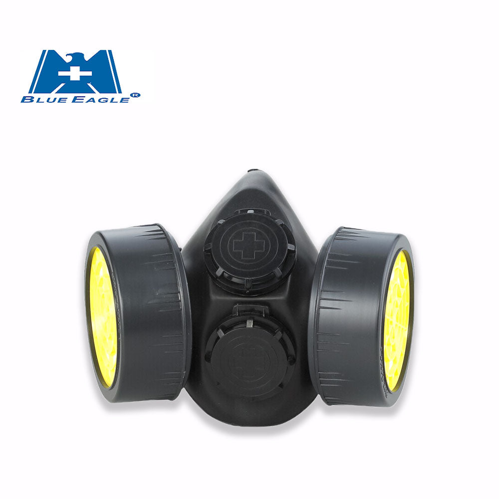 Blue Eagle NP-306 Twin Cartridge Reusable Half Face Respirator Mask