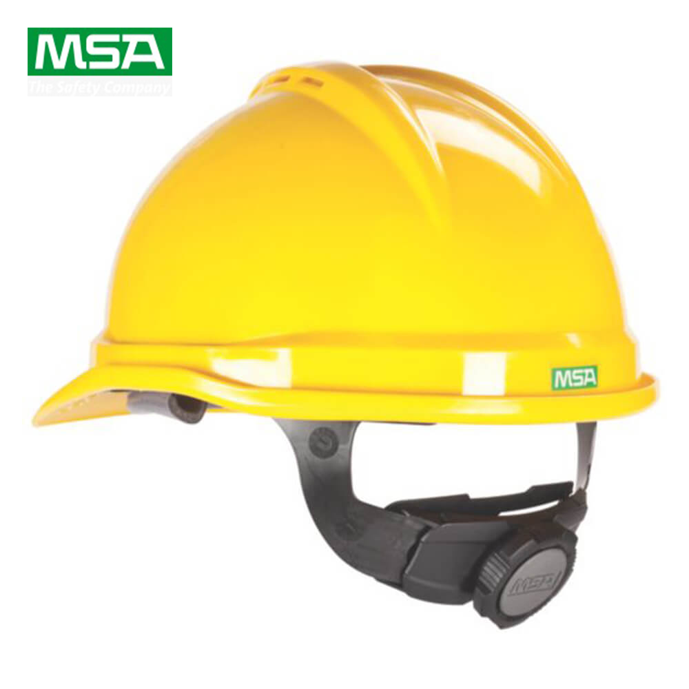 MSA V-Gard Ventilated Safety Hard Hat with Cooling Vents