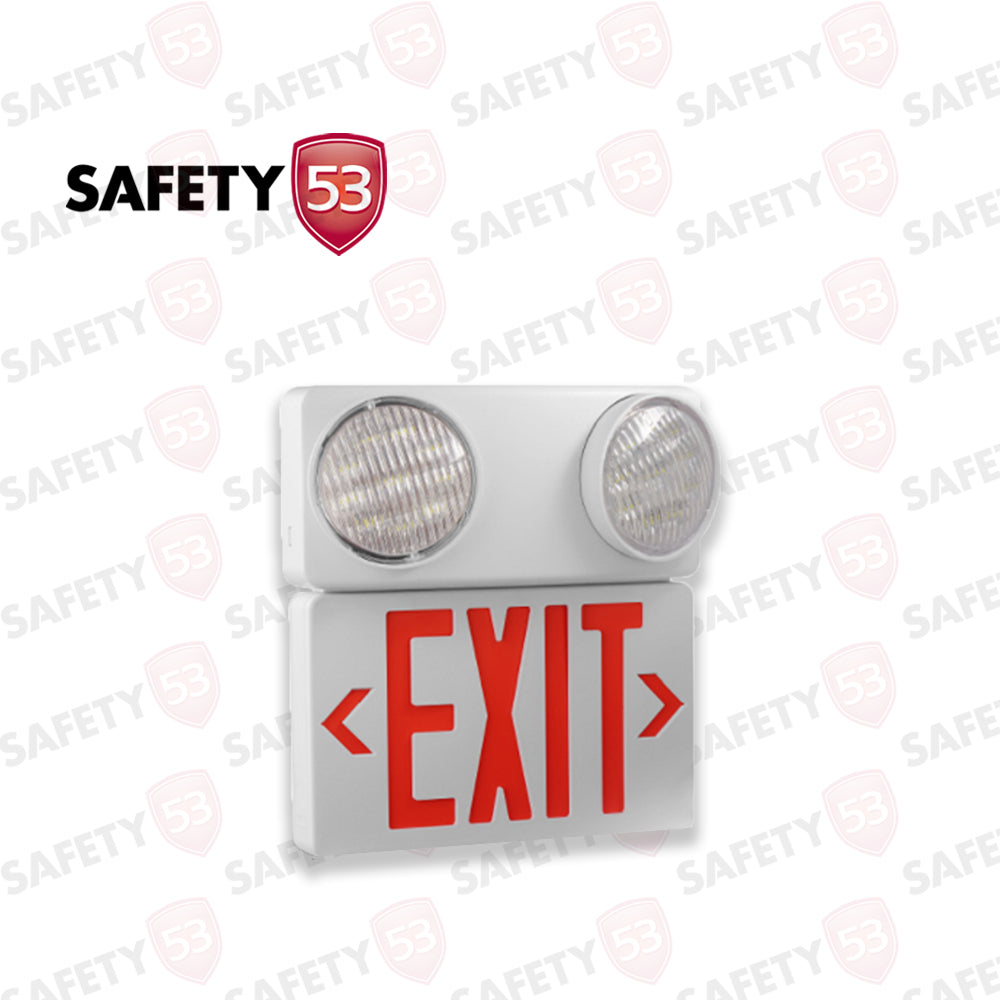 UL Listed Dual Head LED Emergency Exit Sign Beam Light – Mechntech Works
