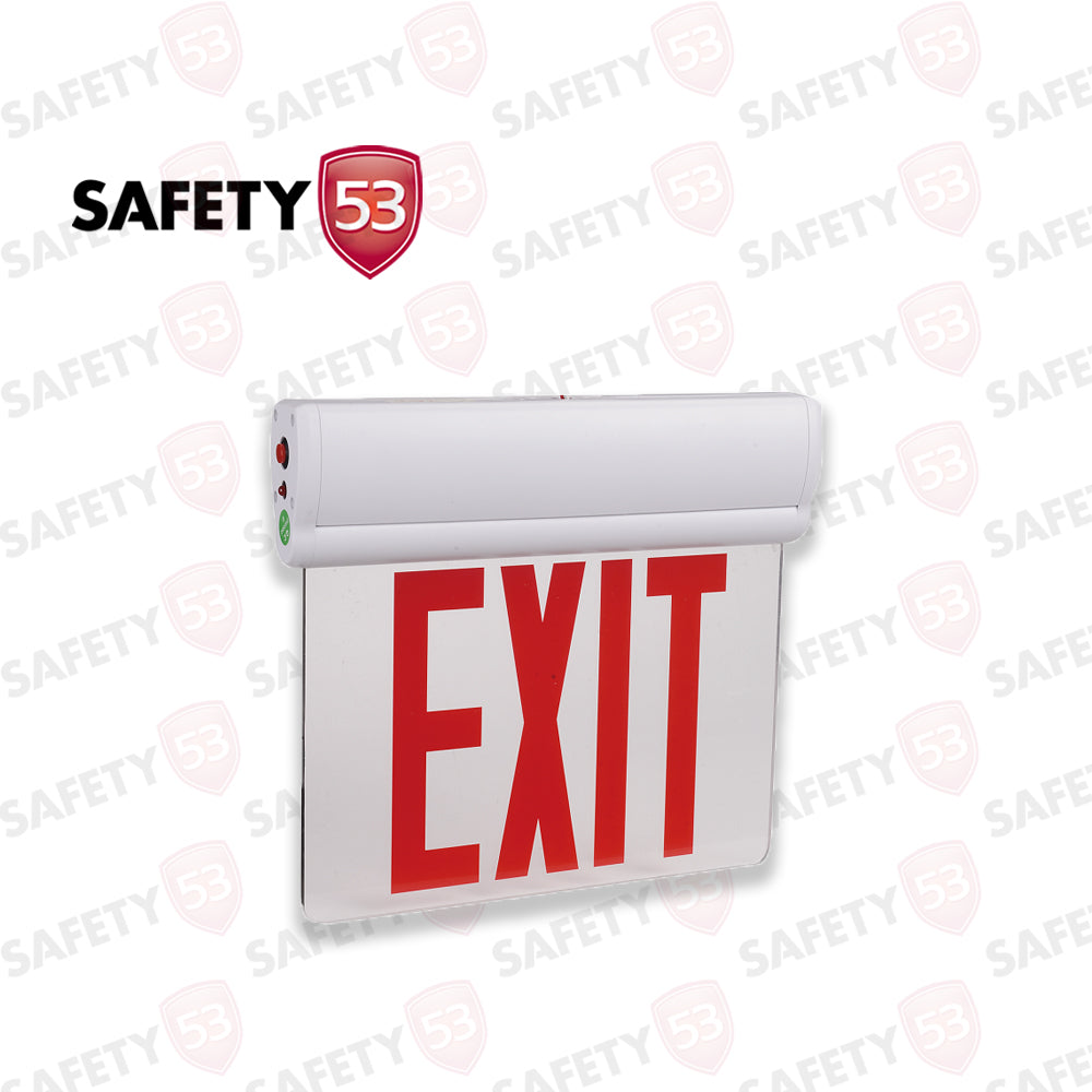 Hacsons HS-953 Edge-Lit LED Hanging Emergency Exit Sign Light