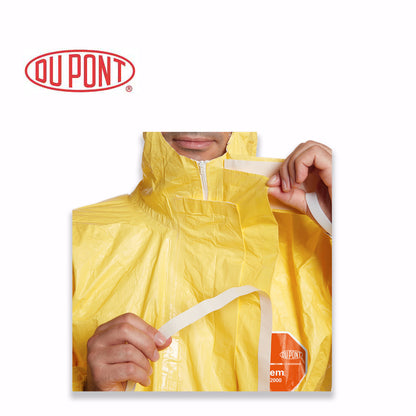 DuPont Tychem-C Disposable Chemical Protective Suit Yellow Hazmat Coverall