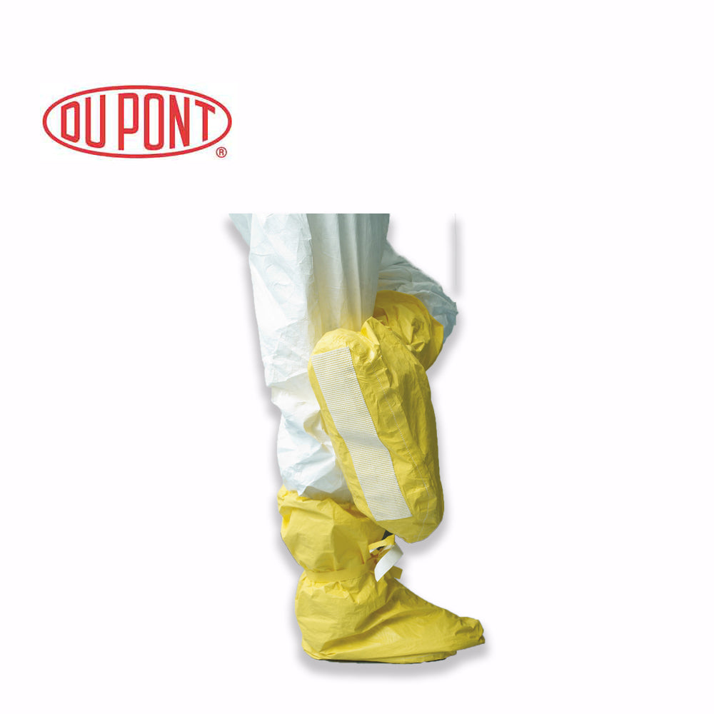 Durable Disposable Blue Protective Shoe Covers with Elastic Ankle Band