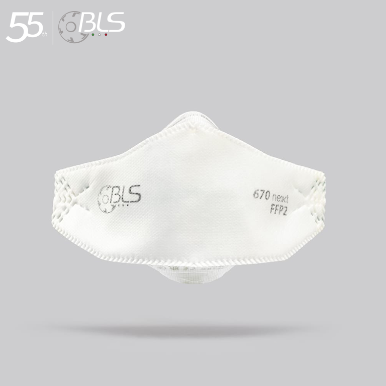 BLS 680 NEXT Reusable Half Face Respirator Industrial Safety Mask