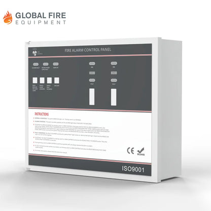Global Fire CP100 6-Zone Conventional Fire Alarm Control Panel