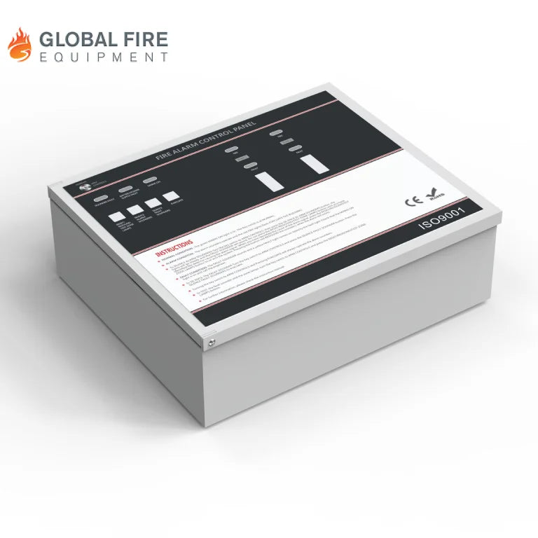 Global Fire CP100 4 Zone Conventional Fire Alarm Control Panel