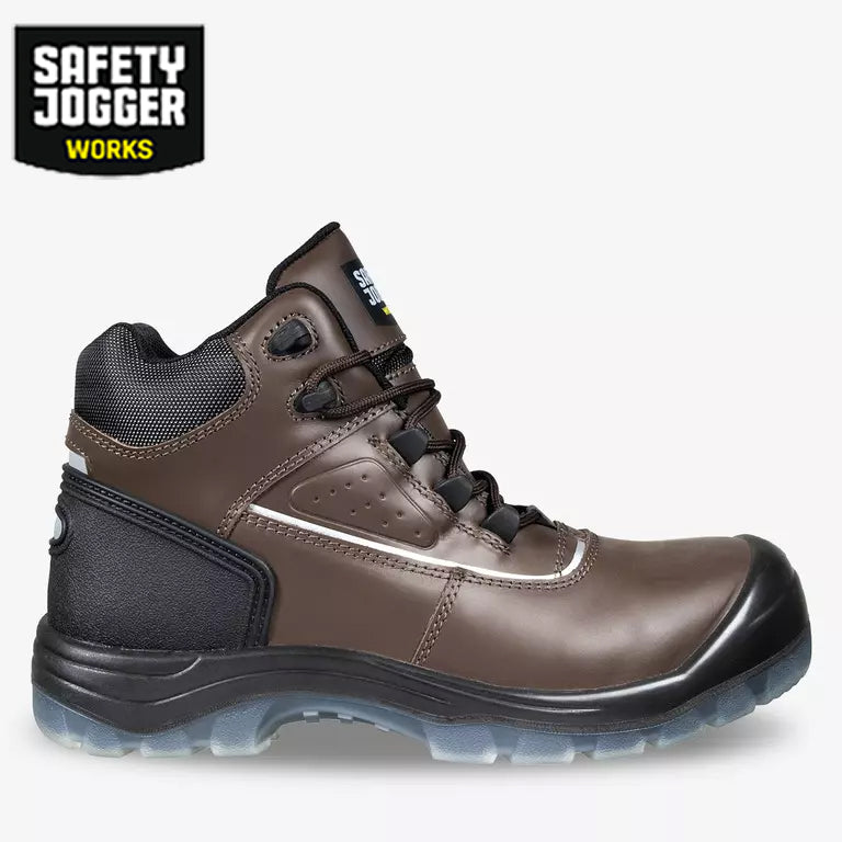 Safety Jogger MARS-EH Electrical Hazard Composite Toe Leather Safety Shoes