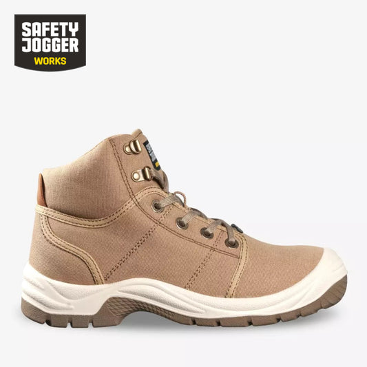 Safety Jogger Desert EH 18KV Electrical Hazard Safety Shoes