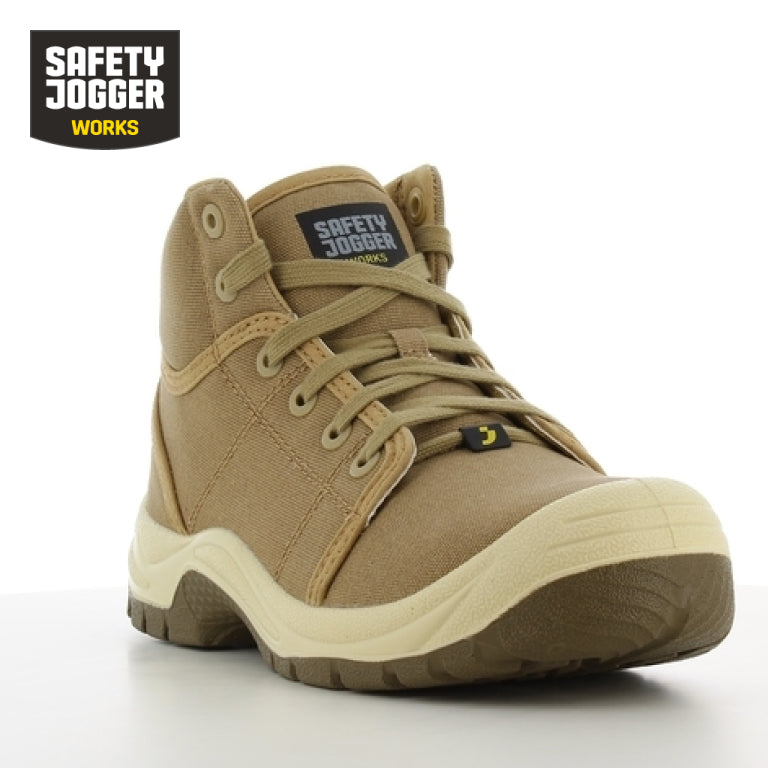 Safety Jogger Desert EH 18KV Electrical Hazard Safety Shoes