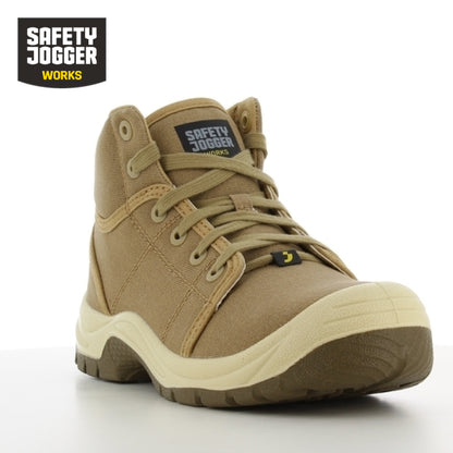 Safety Jogger Desert EH 18KV Electrical Hazard Safety Shoes