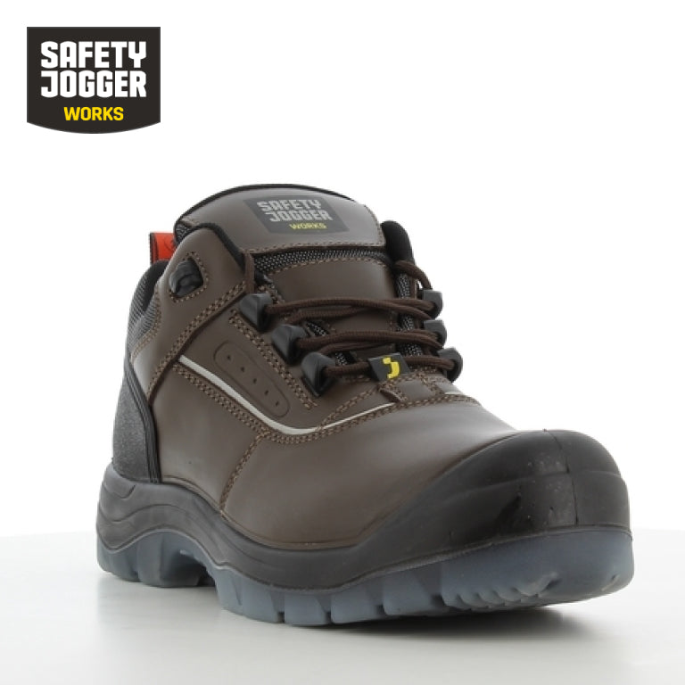 Safety Jogger Pluto EH 18KV Electrical Hazard Leather Work Shoes