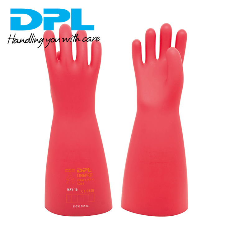 High-Voltage LINEPRO Class 4 Electrical Insulating Rubber Gloves