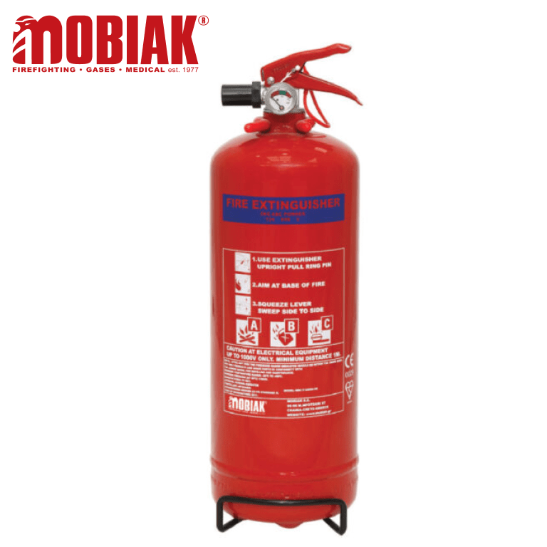 2kg Dry Powder Fire Extinguisher BSI Kitemark Certified with Bracket