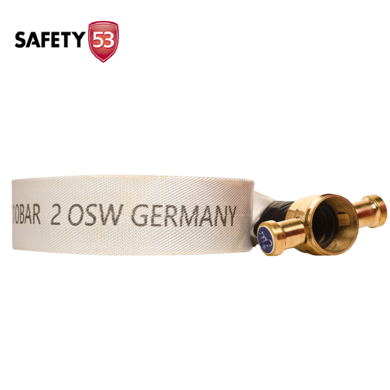 Safety 53 High Pressure 2.5 Inch Fire Hose Pipe 30m