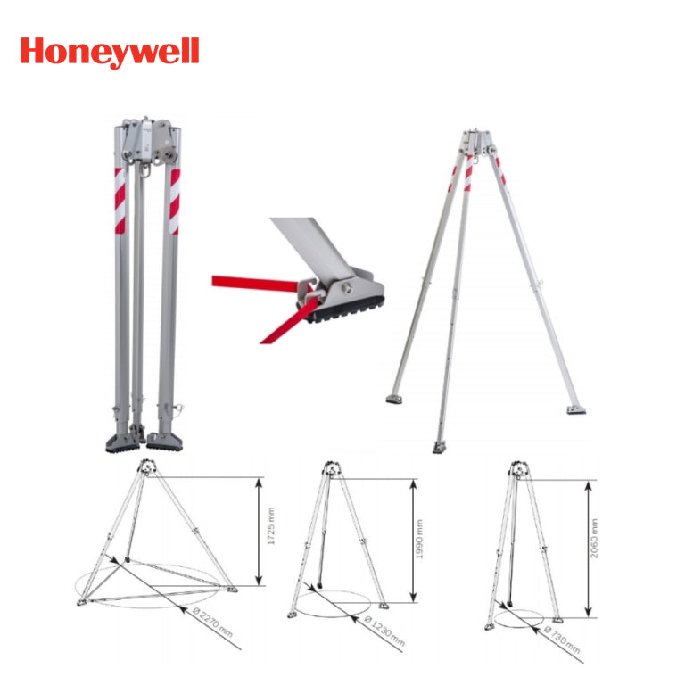 Honeywell DuraHoist 3Pod Aluminum Rescue Tripod for Confined Space Entry