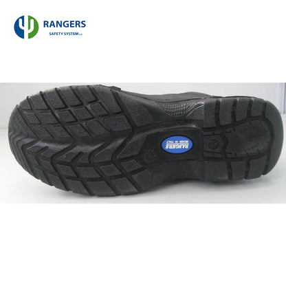 Rangers Ranger High Ankle Genuine Leather Steel Toe Safety Shoes