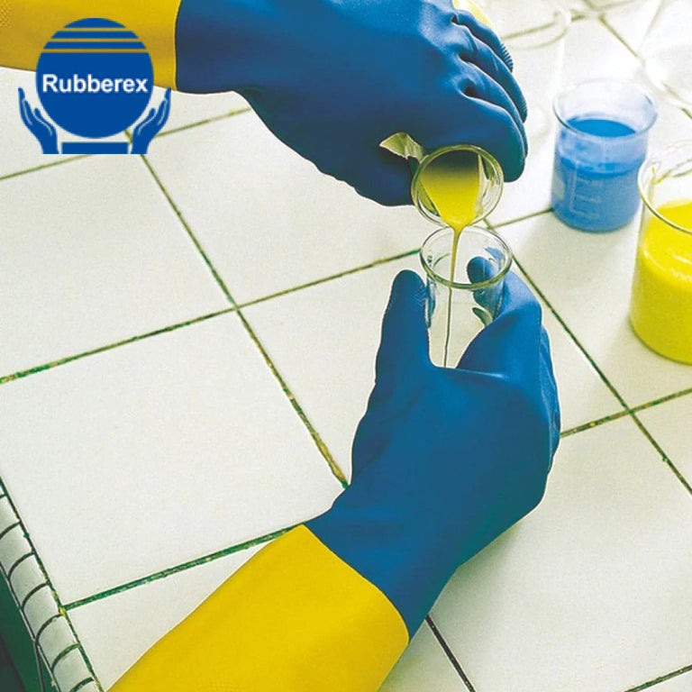 HEVEAPRENE HP 300 Heavy Duty Chemical Resistant Dual Layer Safety Gloves