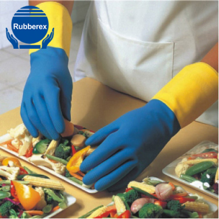 HEVEAPRENE HP 300 Heavy Duty Chemical Resistant Dual Layer Safety Gloves