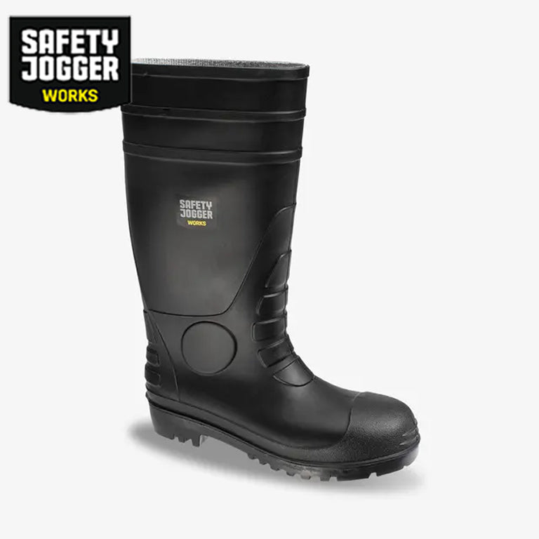 Hercules S5 Waterproof Steel Toe PVC Safety Work Boots