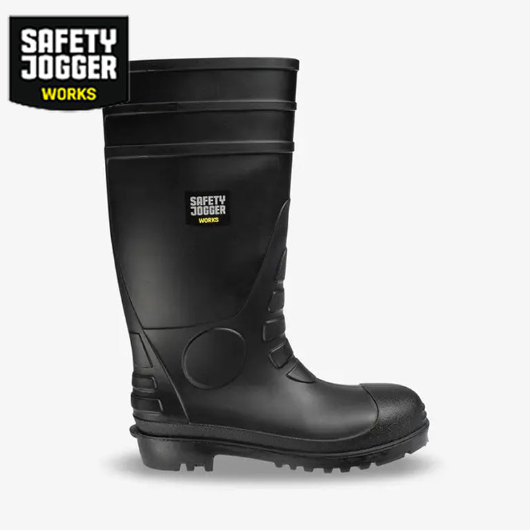 Hercules S5 Waterproof Steel Toe PVC Safety Work Boots