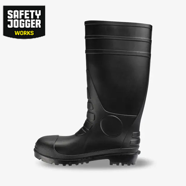 Hercules S5 Waterproof Steel Toe PVC Safety Work Boots