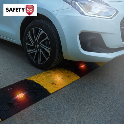 Durable Modular Rubber Speed Hump for Traffic Safety and Control