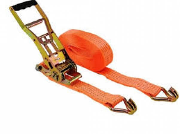 Heavy Duty Cargo Lashing Belt Ratchet Strap with High Tenacity Webbing
