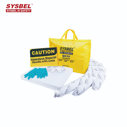 SYSBEL Waterproof Reinforced Nylon Emergency Oil Spill Kit Bag