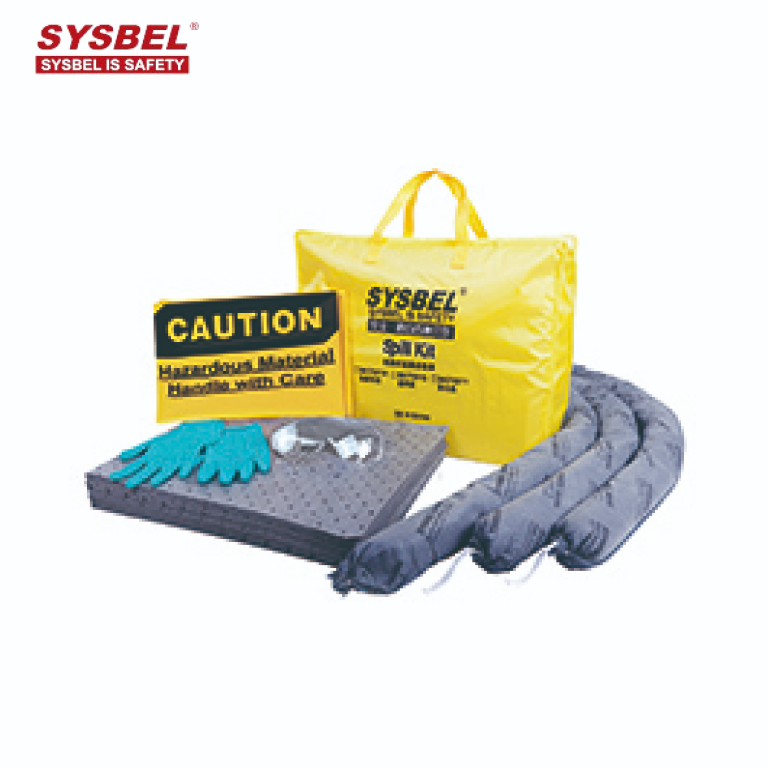 Sysbell Universal Emergency Spill Response Bag for Oil Chemical Cleanup