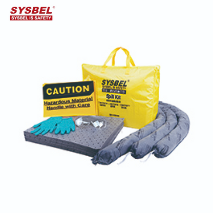 Sysbell Universal Emergency Spill Response Bag for Oil Chemical Cleanup