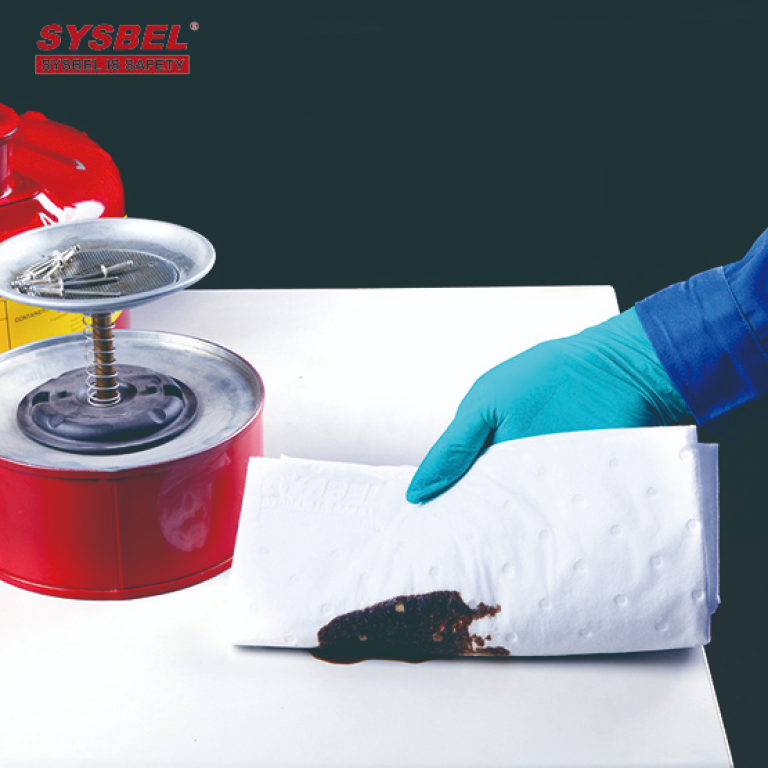 SYSBEL Waterproof Reinforced Nylon Emergency Oil Spill Kit Bag