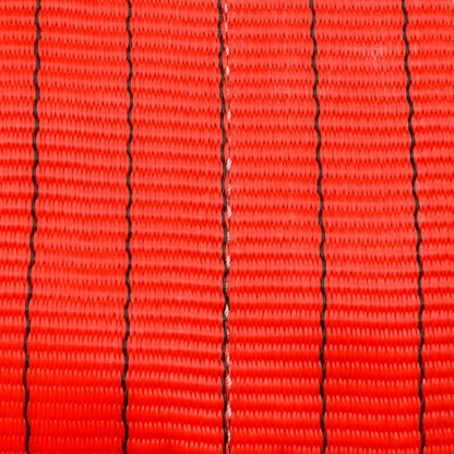 Heavy Duty 5 Ton Red Polyester Flat Webbing Lifting Sling