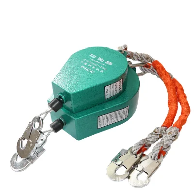 Self Retracting Lifeline Fall Arrester with Durable Stainless Steel Cable