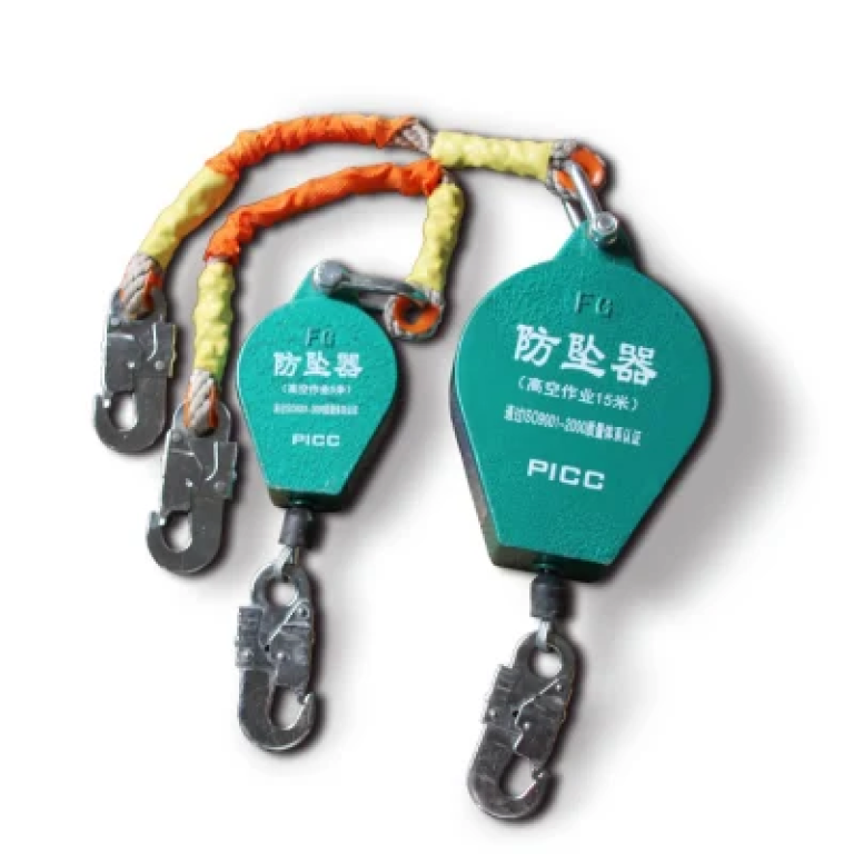 Self Retracting Lifeline Fall Arrester with Durable Stainless Steel Cable
