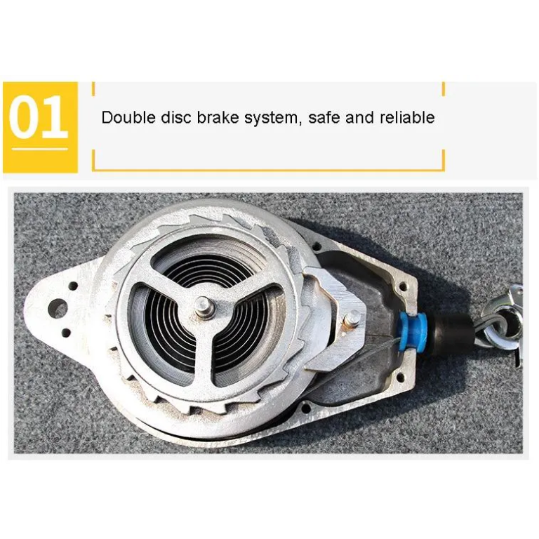Self Retracting Lifeline Fall Arrester with Durable Stainless Steel Cable