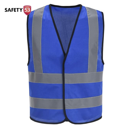 High Visibility 120 GSM Reflective Safety Vest for Work