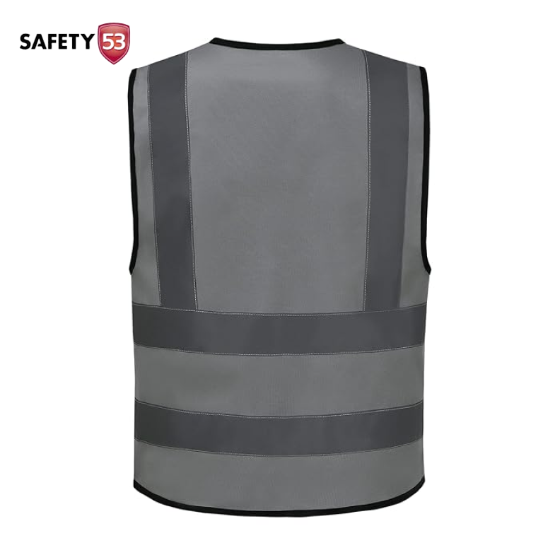 High Visibility 120 GSM Reflective Safety Vest with 360 Degree Protection